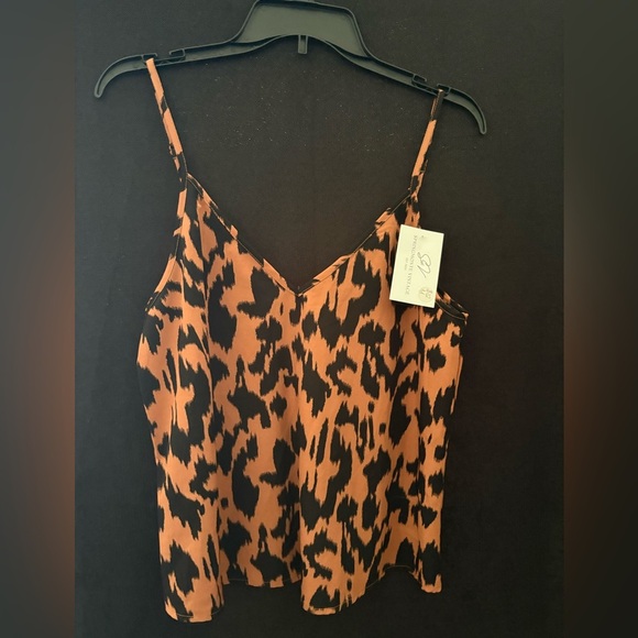 Leopard Print Cami Top - Picture 1 of 2